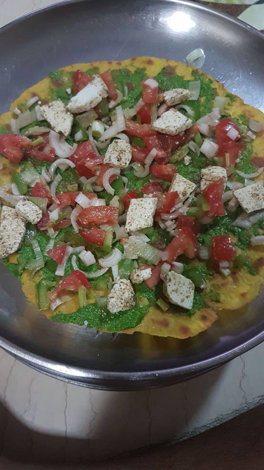 Khakhra Pizza